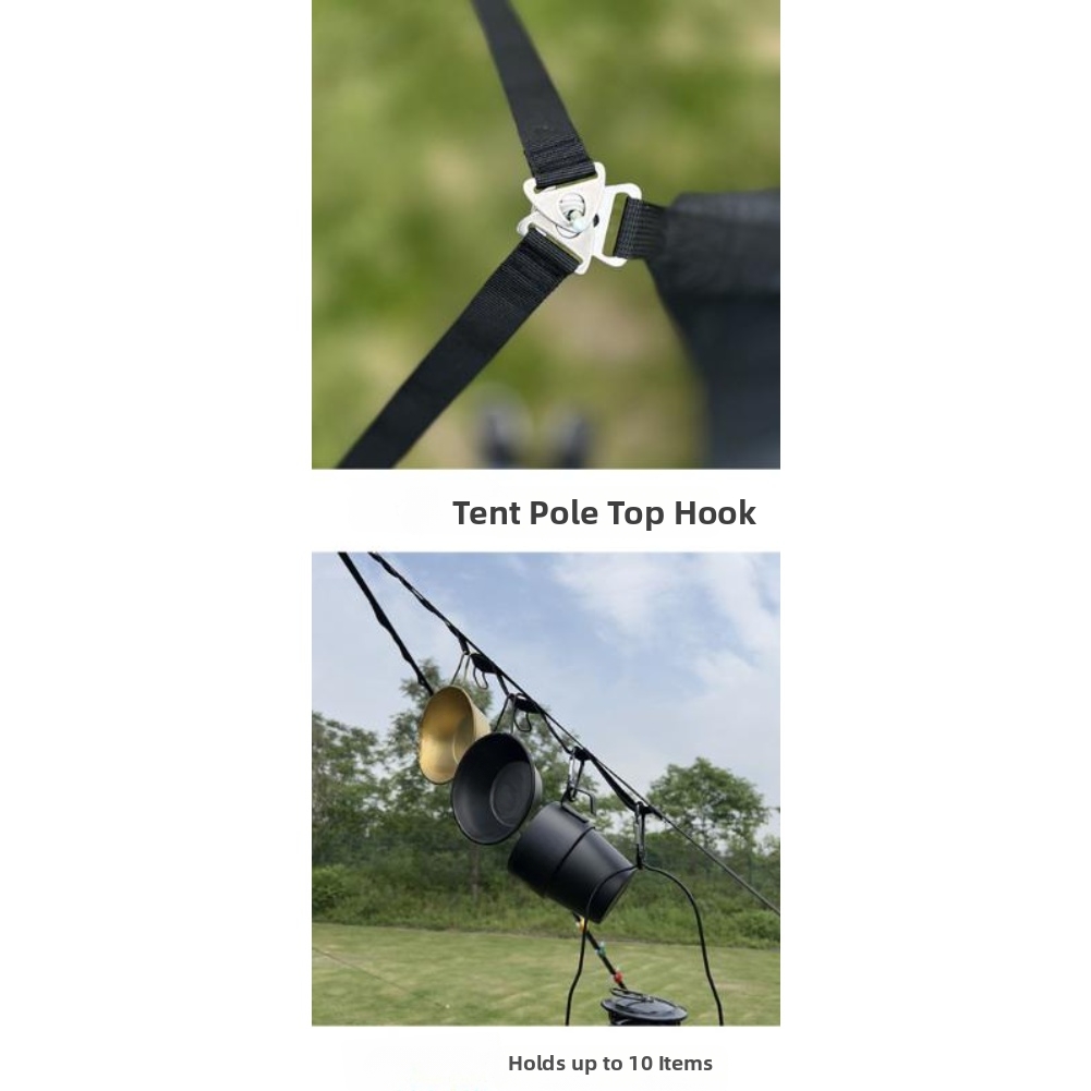 Tentdoek-bevestigingskoord 5M  - D Ring Strap recensie en prijs