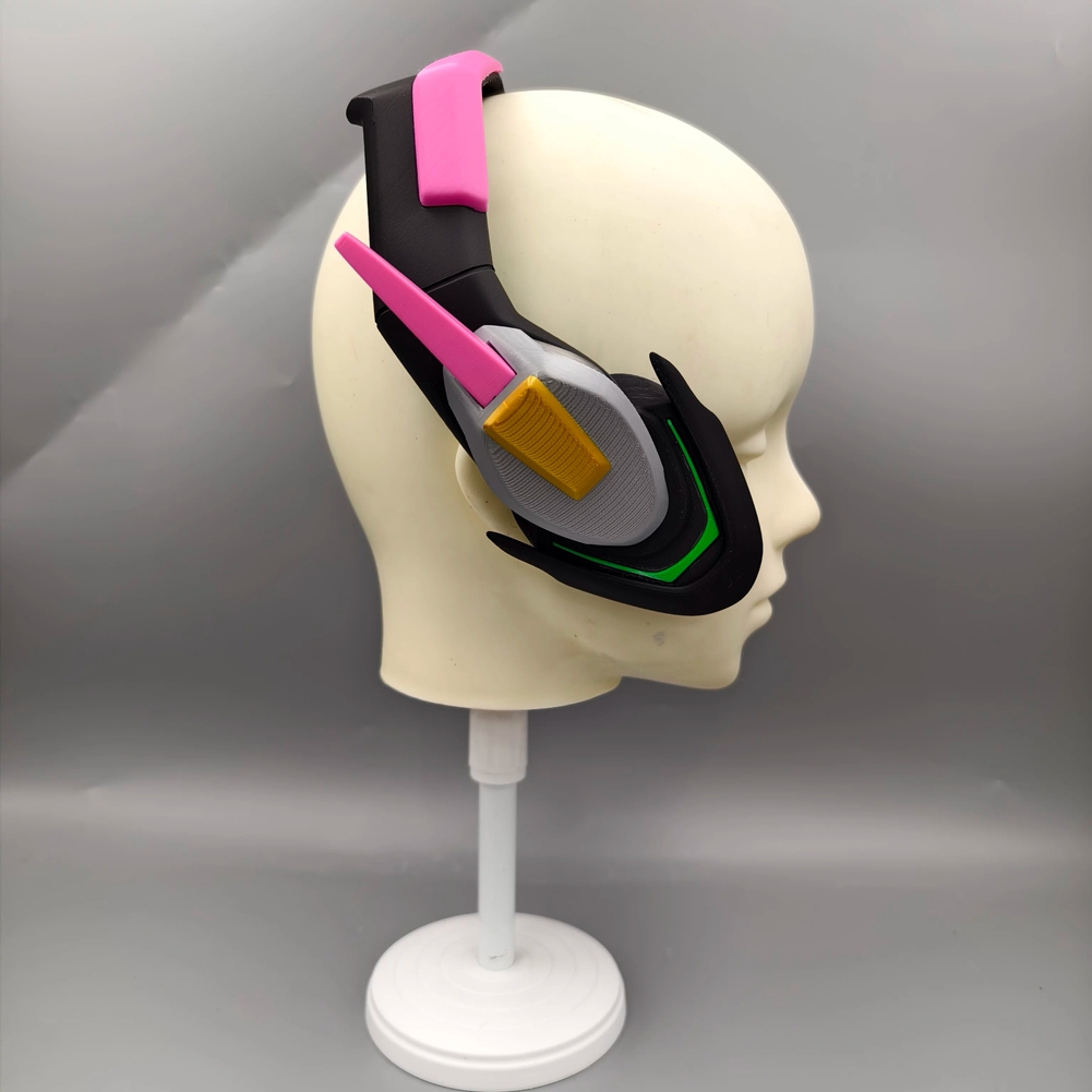 3D-geprinte Dva-headset voor c - Dva Cosplay Prop recensie en prijs