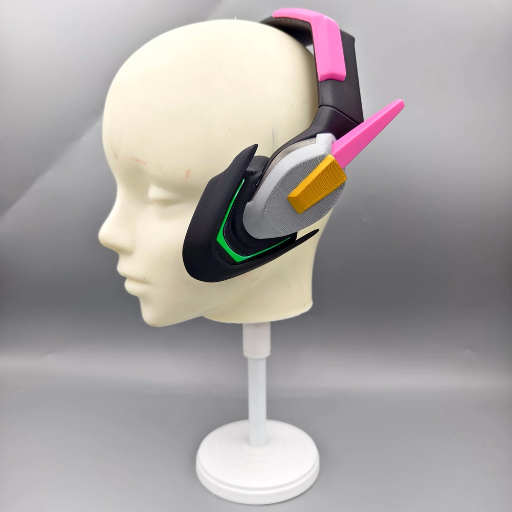 3D-geprinte Dva-headset voor c - Dva Cosplay Prop recensie en prijs